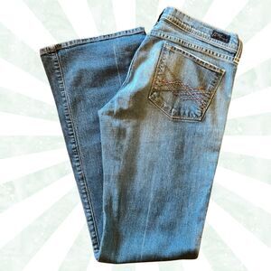 Citizens of Humanity Jeans Naomi #065 Women's Low Waist Flare Stretch Size 32